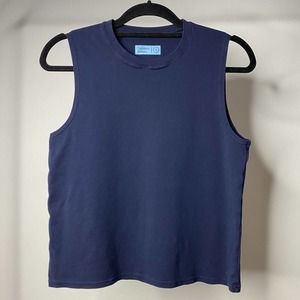 Outdoor Voices Navy Blue Sleeveless Tank Top